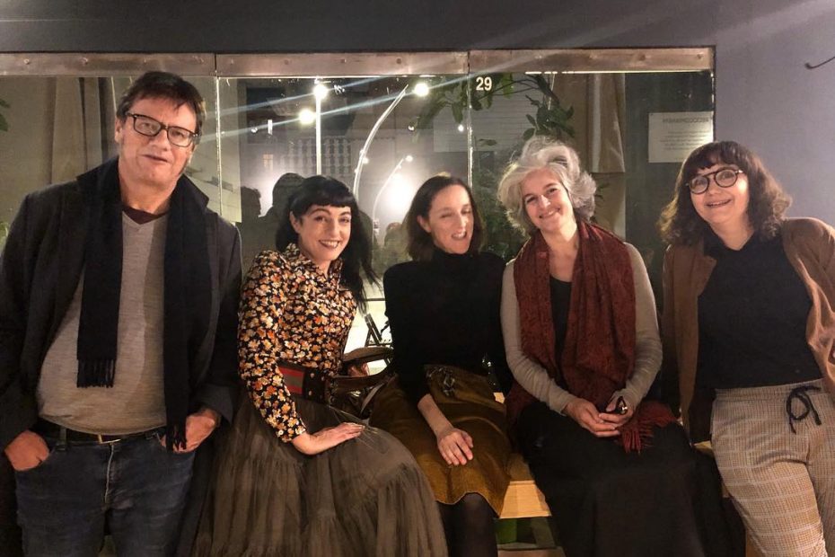 Roser Amills Amb El Club Editor Maria Bohigas Marina Espasa Y Juan Pablo Caja