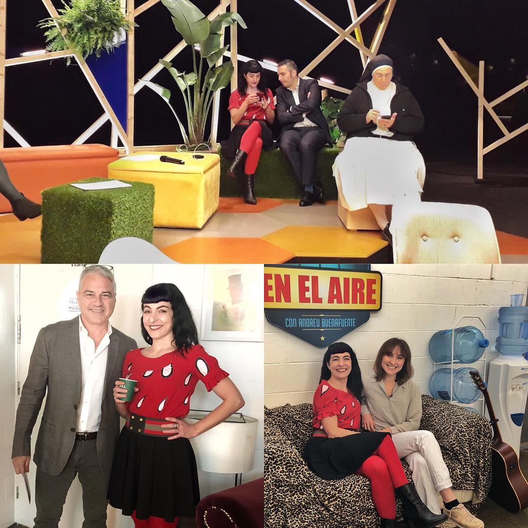 La #revolucioTV3 té energia positiva, aquí més moments amb @jordi_arrufi @sorluciacaram @alexmarquina i @marionharper_ i no hem fet foto amb la gran Xantal Llavina que és la que li posa màgia a tot això amb la seva professionalitat. #revolucionem-nos 🌼