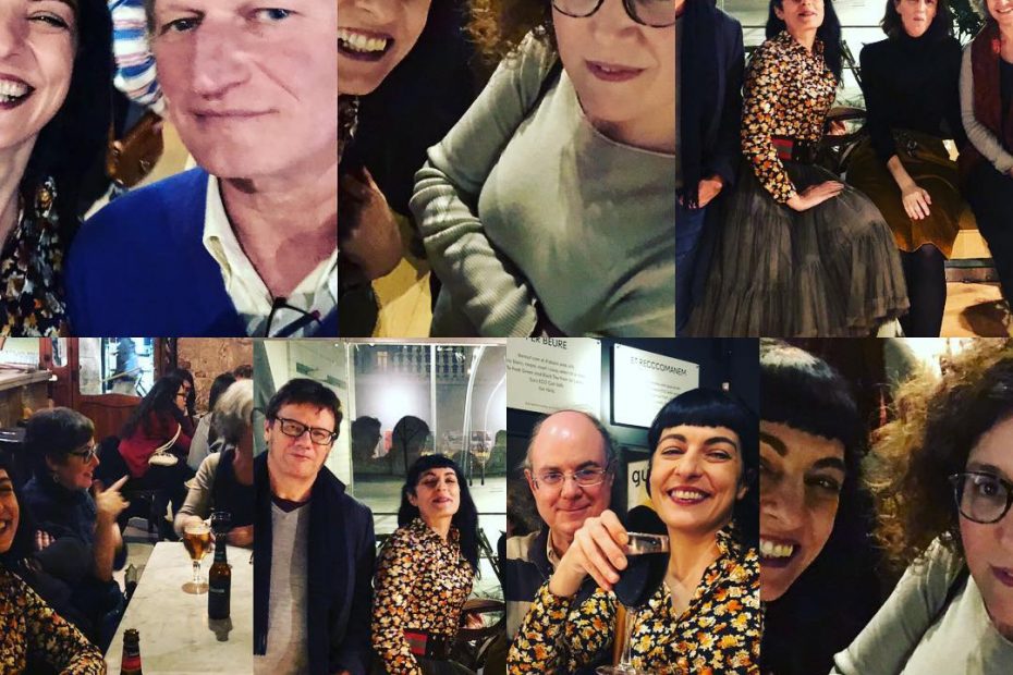 Roser Amills Amb Maria Bohigas De El Club Editor Marina Espasa Y Juan Pablo Caja