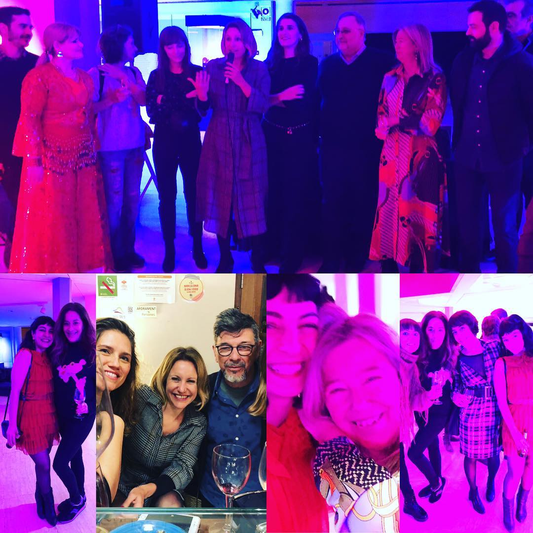 Con @laia_marsal_ferret @cristinadilla Yolanda gràcies per la festa #OffGaudi brindem per les nominacions 🥂 @marta.figueras.92 i us desitgem molta sort a tu i a Alba Sotorra Equip de Comandant Arian #felicitats @comandantearian @ivette.serral #cinema #documental