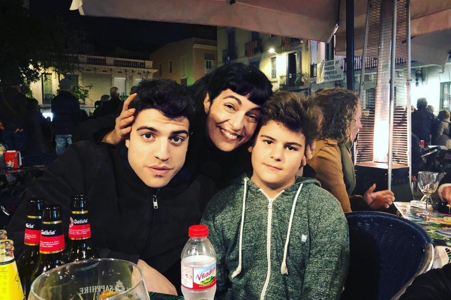 Roser Amills e hijos