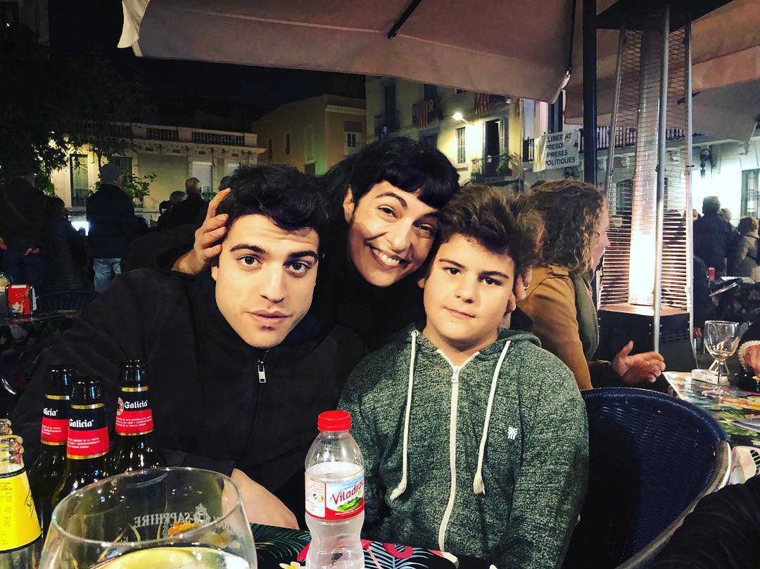 Roser Amills e hijos