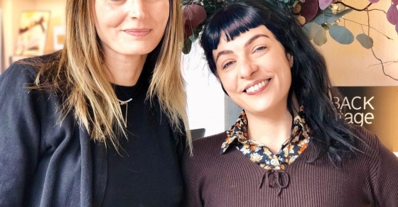 Roser Amills en backstage bcn