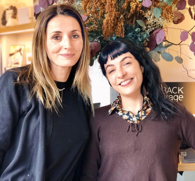 Roser Amills en backstage bcn