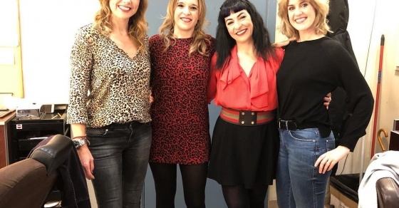 Roser Amills en IB3 con victoria maldi y lidia nicolau