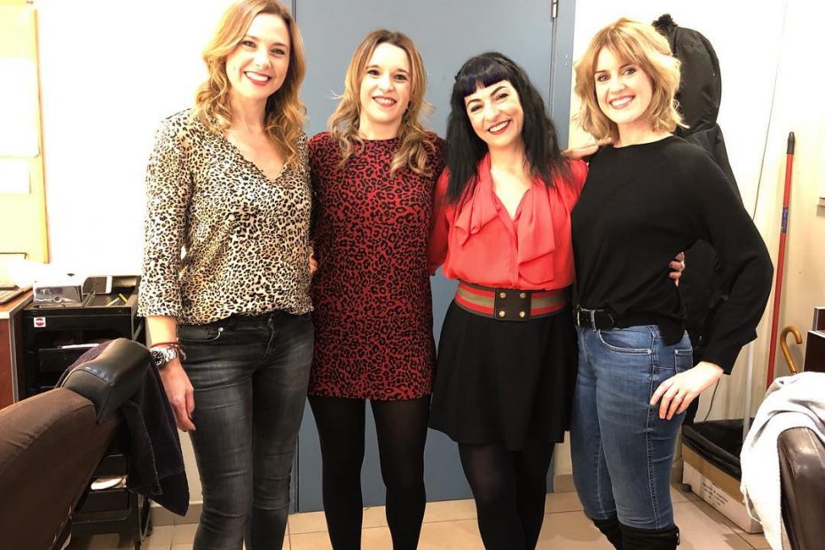 Roser Amills en IB3 con victoria maldi y lidia nicolau