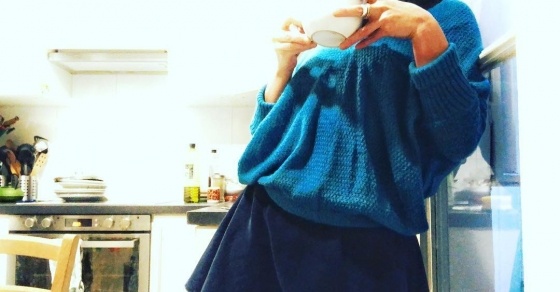 Roser Amills, taza de cafe