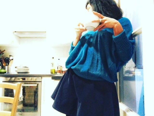 Roser Amills, taza de café