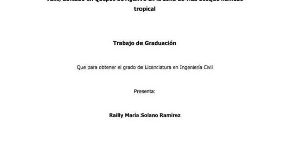 Portada del proyecto de graduación «Estrategias de climatización pasiva aplicadas al Hospital Dr. Max Terán Valls», de Railly María Solano, Universidad de Costa Rica