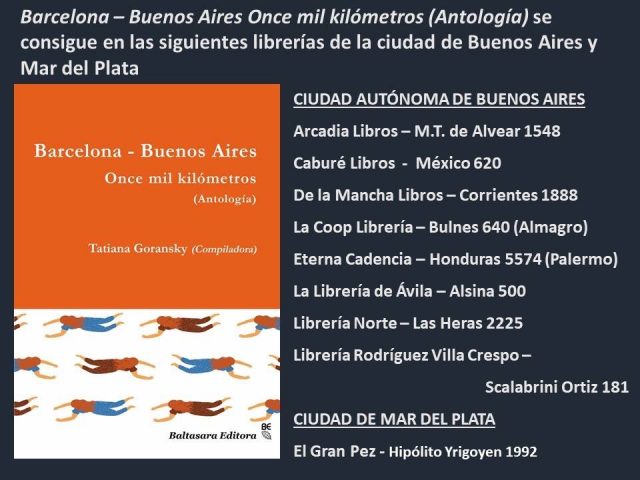 Baltasara editora once mil kilometros barcelona buenos aires