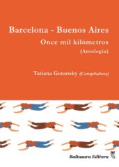 Cubierta de «Barcelona – Buenos Aires» (edición argentina, Baltasara)
