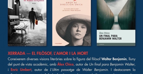 El 22 de febrer Asja Lacis i Walter Benjamin tornaran a enamorar-nos. El Cau de les Arts d’Esplugues organitza un cafè filosòfic sobre tots dos, amb Enric Umbert i Àlex Chico 2 El 22 de febrer, Asja Lacis i Walter Benjamin tornaran a protagonitzar un cafè filosòfic al Cau de les Arts d’Esplugues. Hi participaran Roser Amills, Enric Umbert, d’Edicions 62, i Àlex Chico, d’Edicions Candaya