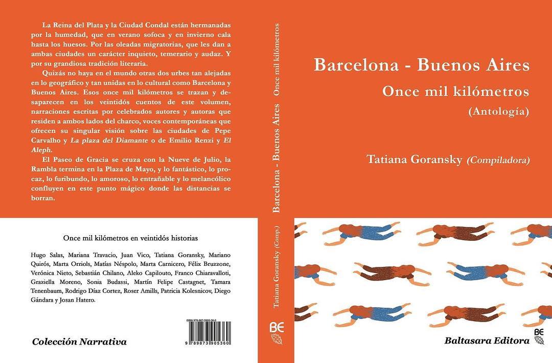 Próximamente en librerías argentinas: Barcelona / Buenos Aires. Once mil kilómetros: una carta de presentación entre dos ciudades