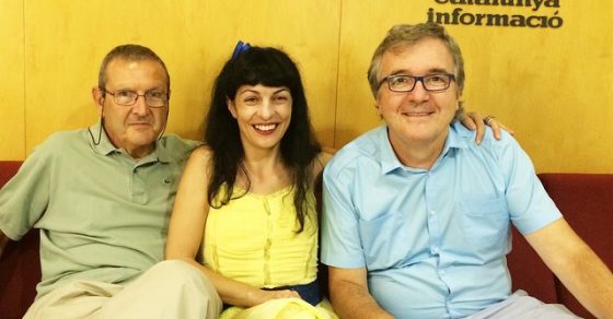 roser amills a l'estudi de catalunya radio amb adolf tobeña