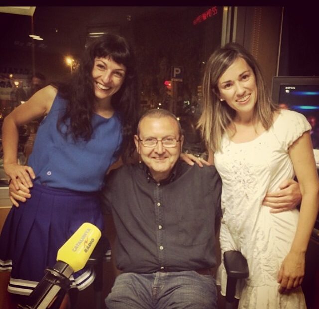 roser amills a l'estudi de catalunya radio amb adolf tobeña