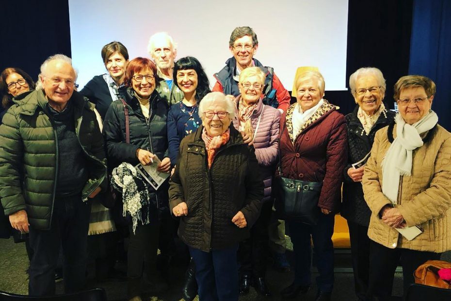 Roser Amills a la Xarxa Poetica de Sant Andreu, a l’Ateneu Harmonia, Espai 30 de la Sagrera, Barcelona