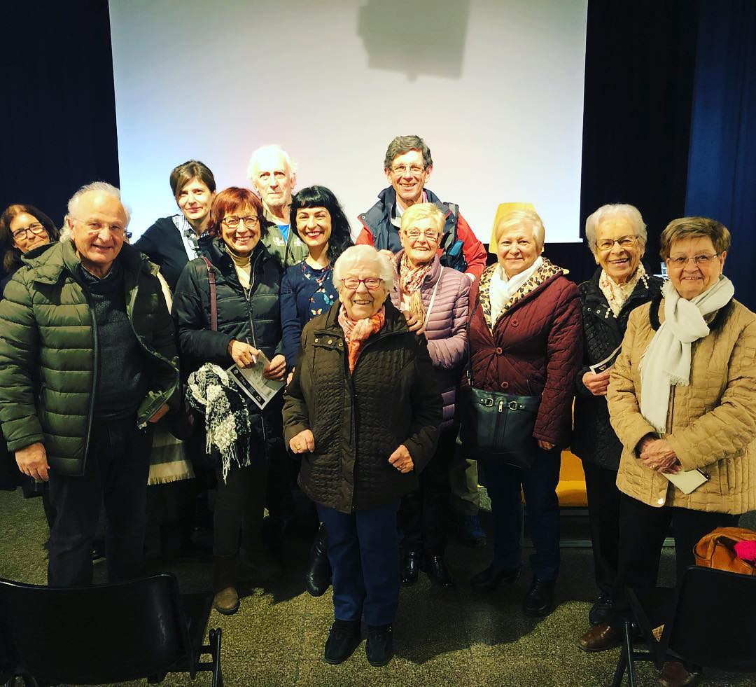 Roser Amills a la Xarxa Poètica de Sant Andreu, a l’Ateneu Harmonia, Espai 30 de la Sagrera, Barcelona