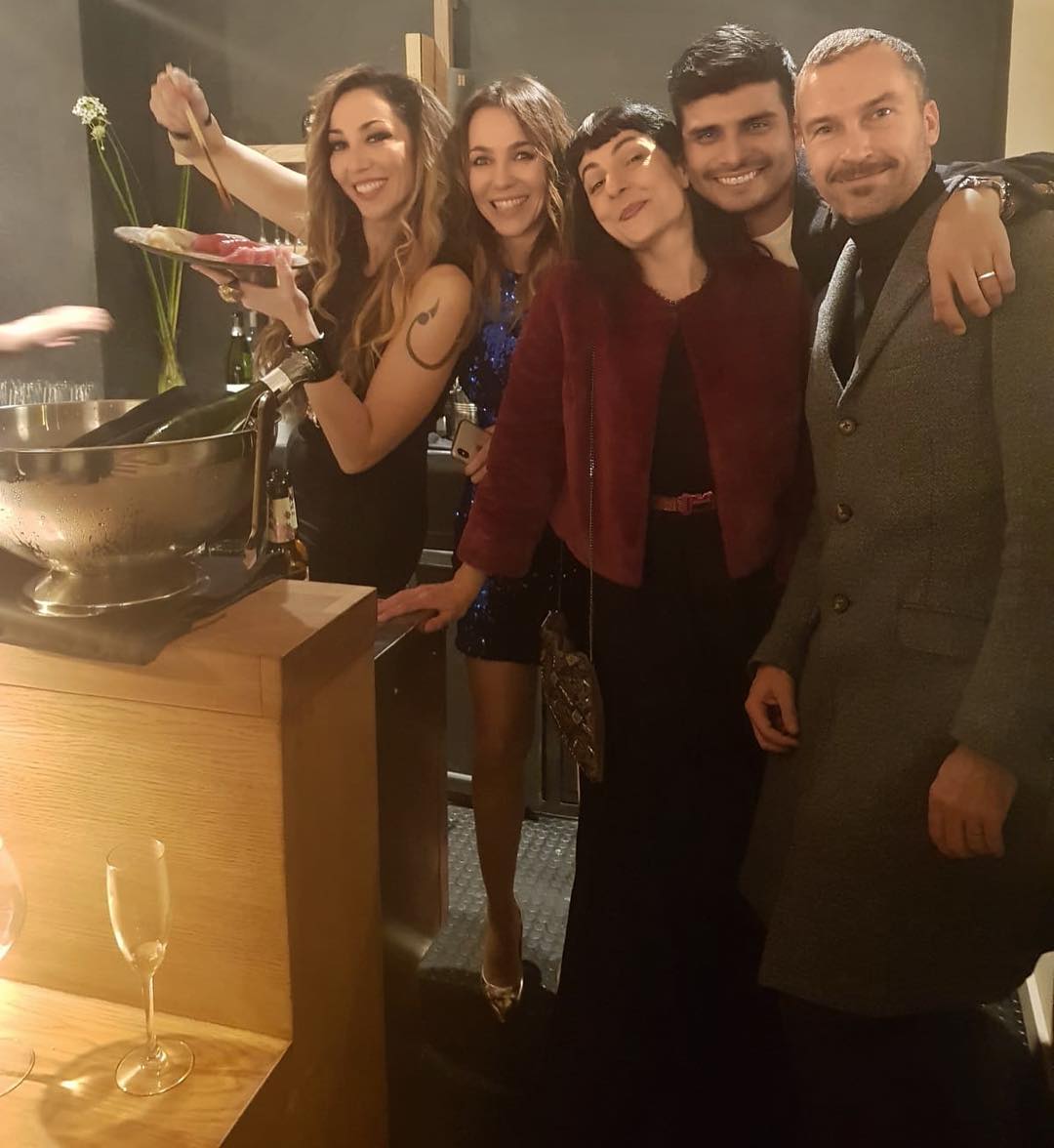 Roser Amills con Ruth Jiménez y Rebeca Brown