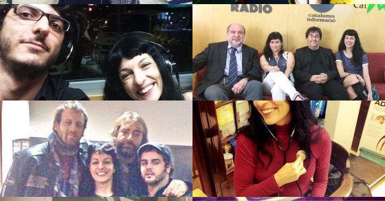 Roser Amills en la radio