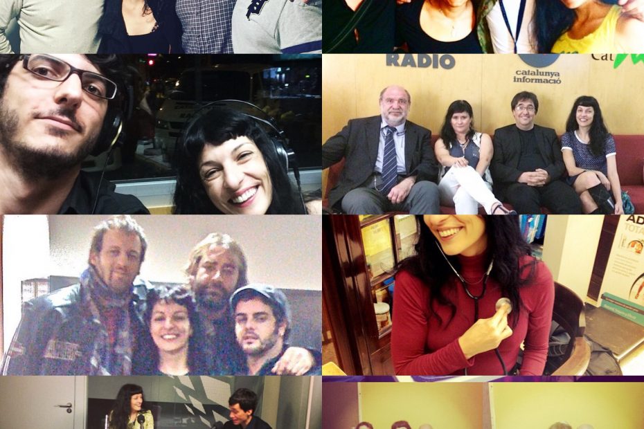 Roser Amills en la radio