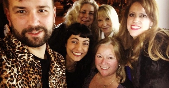 roser amills fiesta inauguracion restaurante haha barcelona