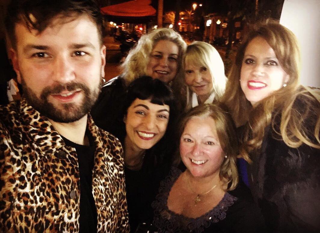 roser amills fiesta inauguracion restaurante haha barcelona