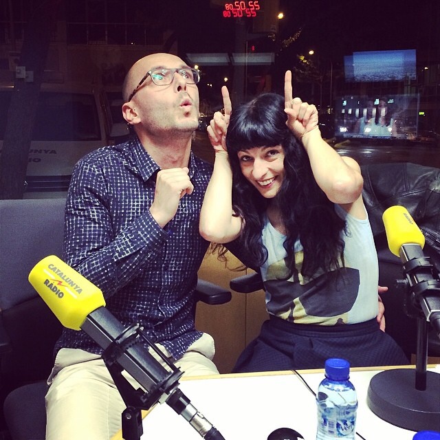 roser amills i pol borras a catalunya radio