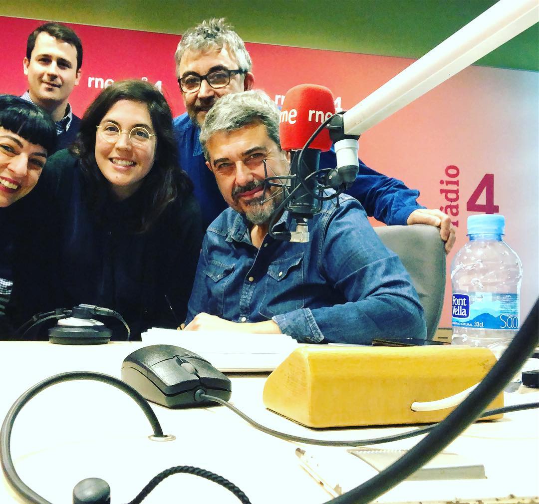 Roser Amills ja és a Radio 4 RNE, amb Goyo Prados