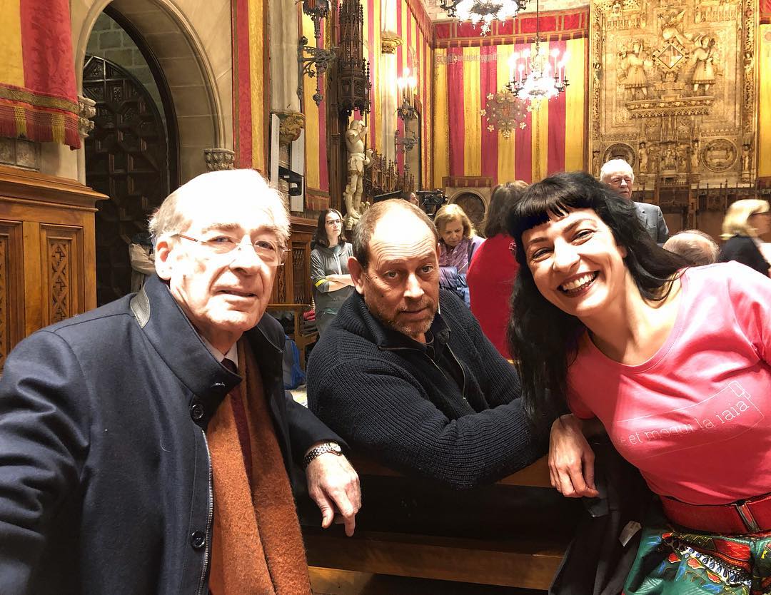 Roser Amills y Jorge Herralde @anagramaeditor #medallador de la CULTURA