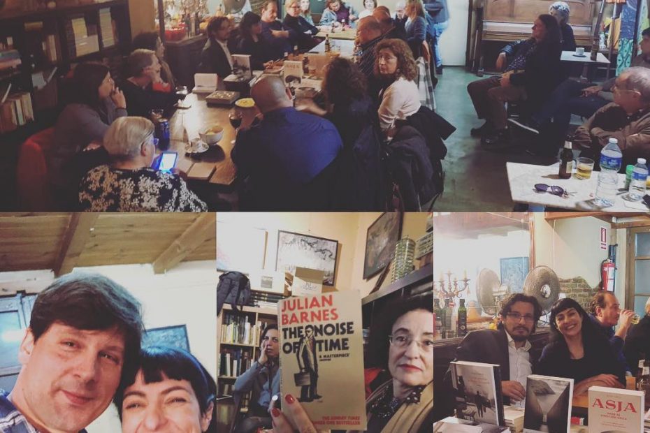 Roser Amills, presentacion de asja lacis, walter benjamin y julian barnes