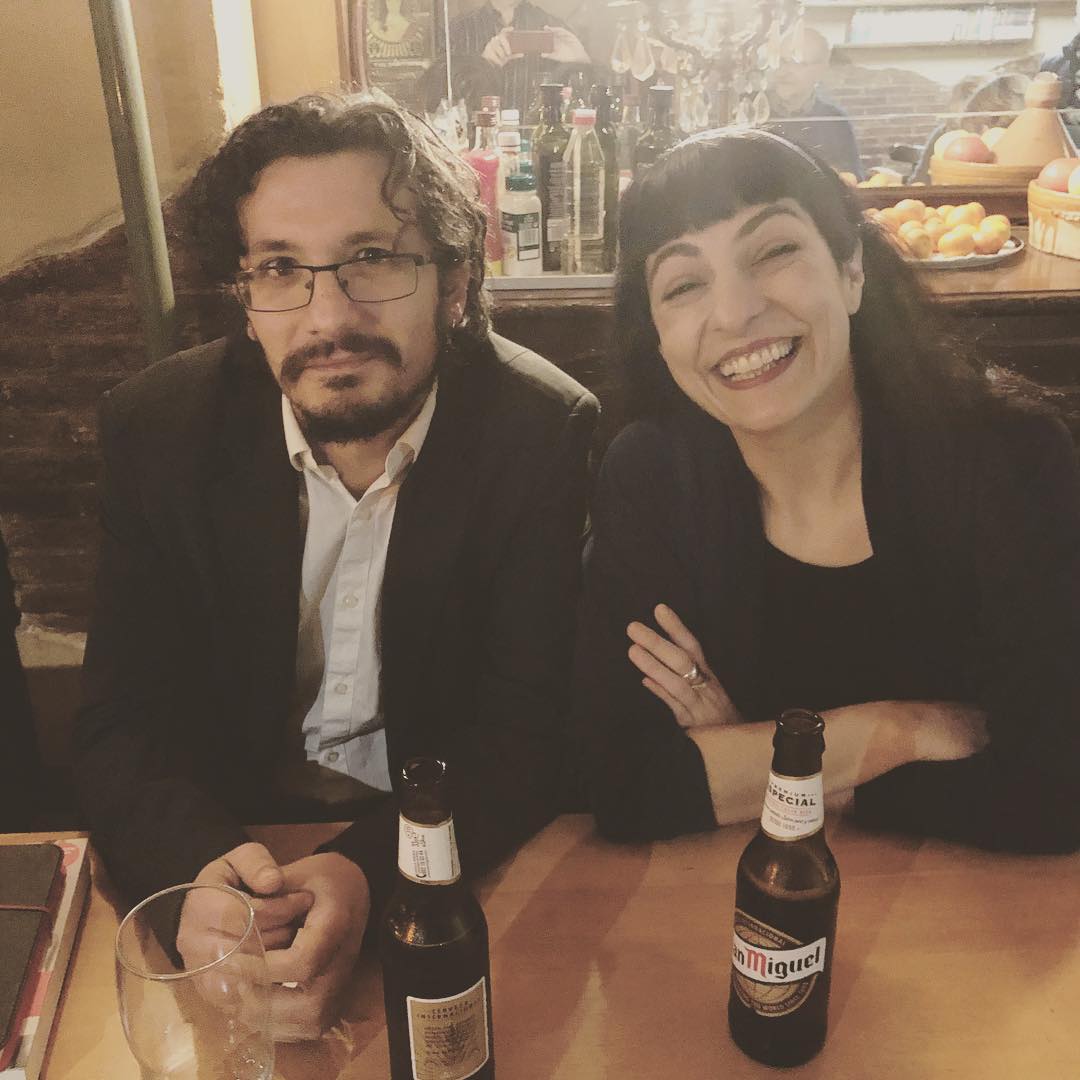 Roser Amills y Alex Chico