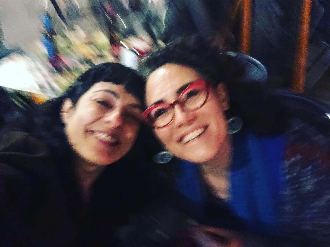 Roser Amills y Lucía Salcedo