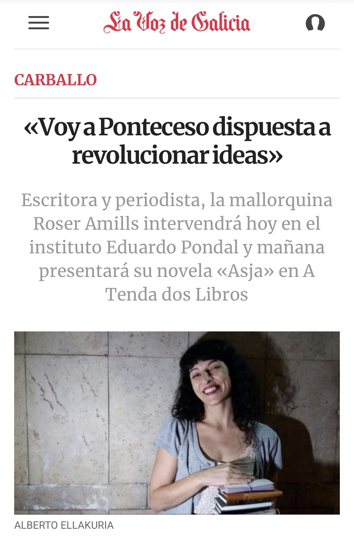 Enamorada de #ponteceso Roser Amills