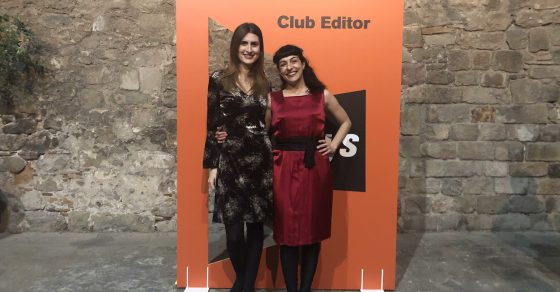 Festa club editor roser amills amb Neus Perez