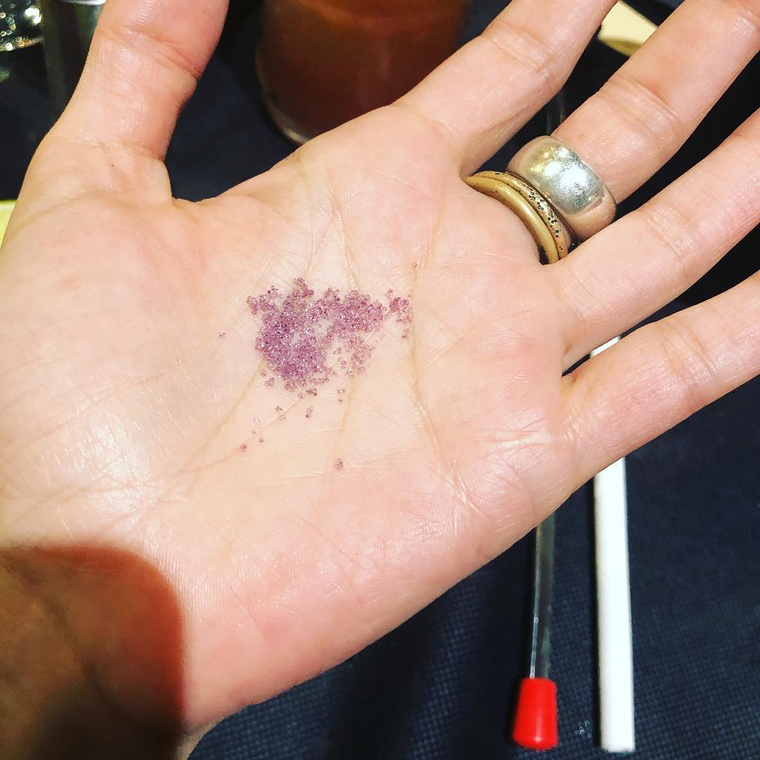 La primavera ya está aquí morada y a flor de piel