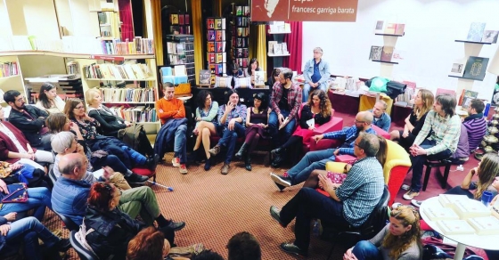 Presentación de la antología Barcelona, Buenos Aires, once mi lkilómetros