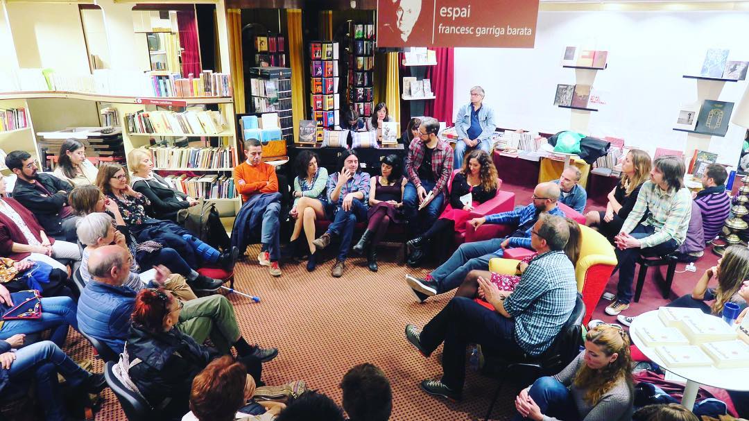 Presentación de la antología Barcelona, Buenos Aires, once mi lkilómetros