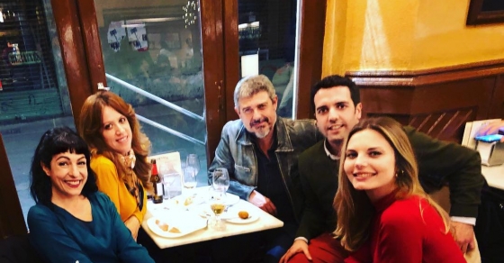 Reunion De Trabajo Con Goyo Prados Y Parte Del Equipo De Colaboradores De Radio 4 Y Son 4 Dies