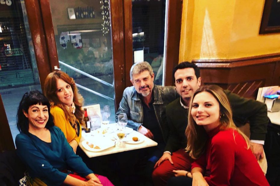 Reunion De Trabajo Con Goyo Prados Y Parte Del Equipo De Colaboradores De Radio 4 Y Son 4 Dies