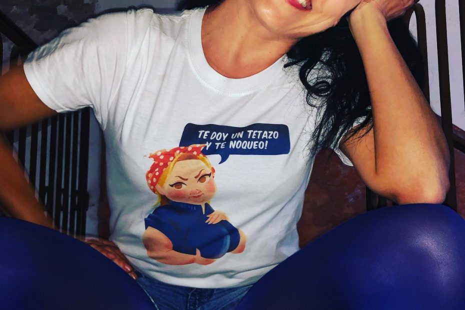 Roser Amills camiseta de Itziar Castro