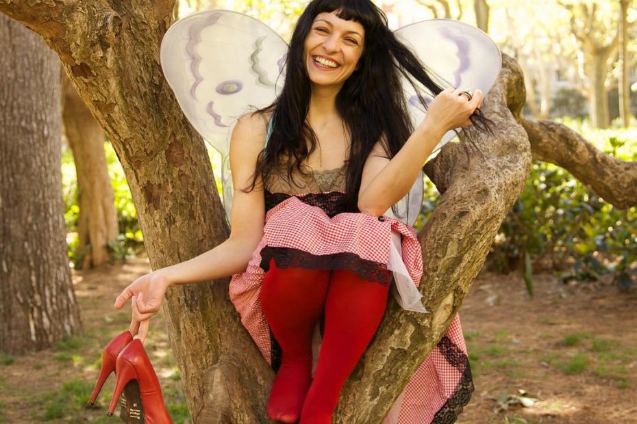 Roser Amills vestida de hada