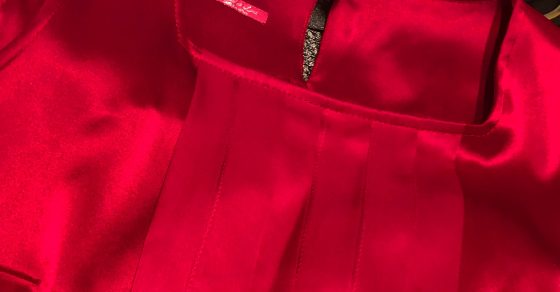 Vestido rojo de miguel de luna