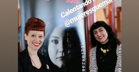 Rueda de prensa en Mallorca del foro Mujeres que Marcan de mayo 2019 - Roser Amills, escritora mallorquina