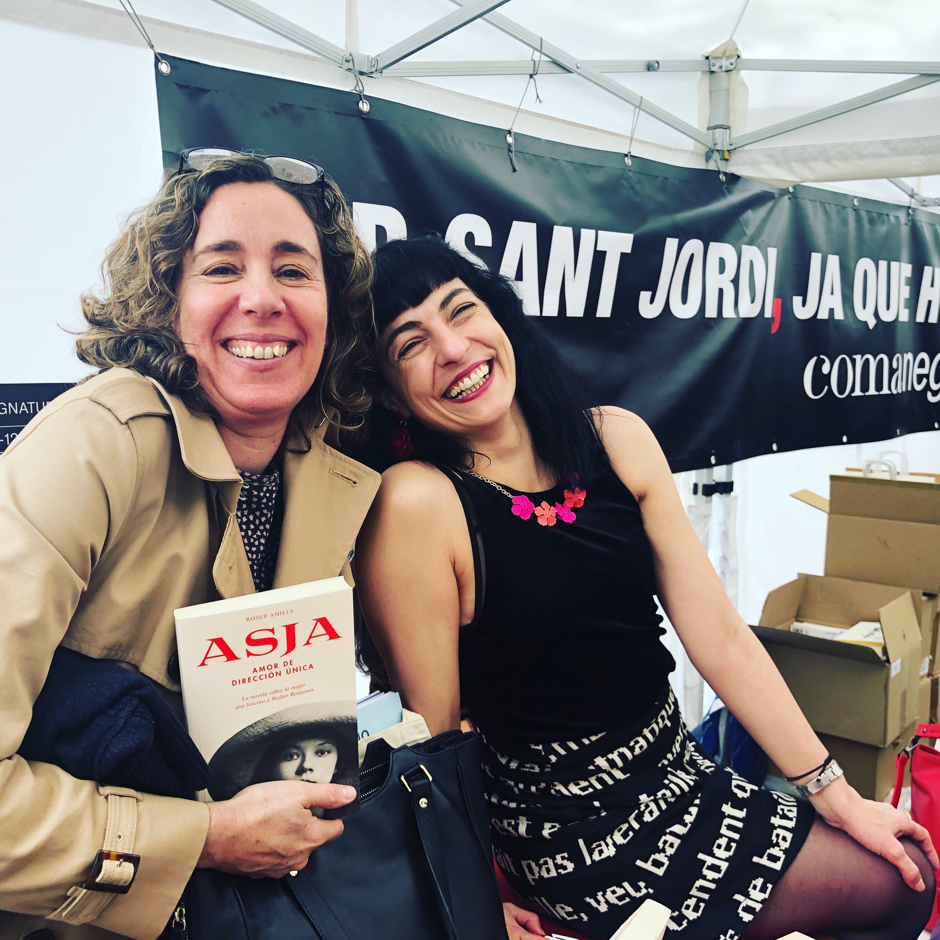 Eva Millet i Roser Amills Sant Jordi 2019