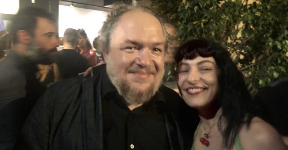 La Drac Party 2019 en algunas fotos 7 Mathias Enard y roser amills sant jordi 2019