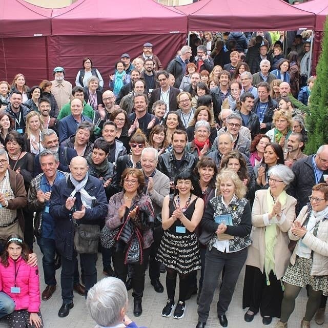 Roser Amills berenar escriptors torroella llibreria cucut