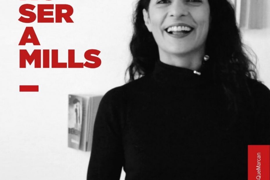 Roser Amills, escritora, en el II Foro de Mukeres Que Marcan, Palma de Mallorca 2019