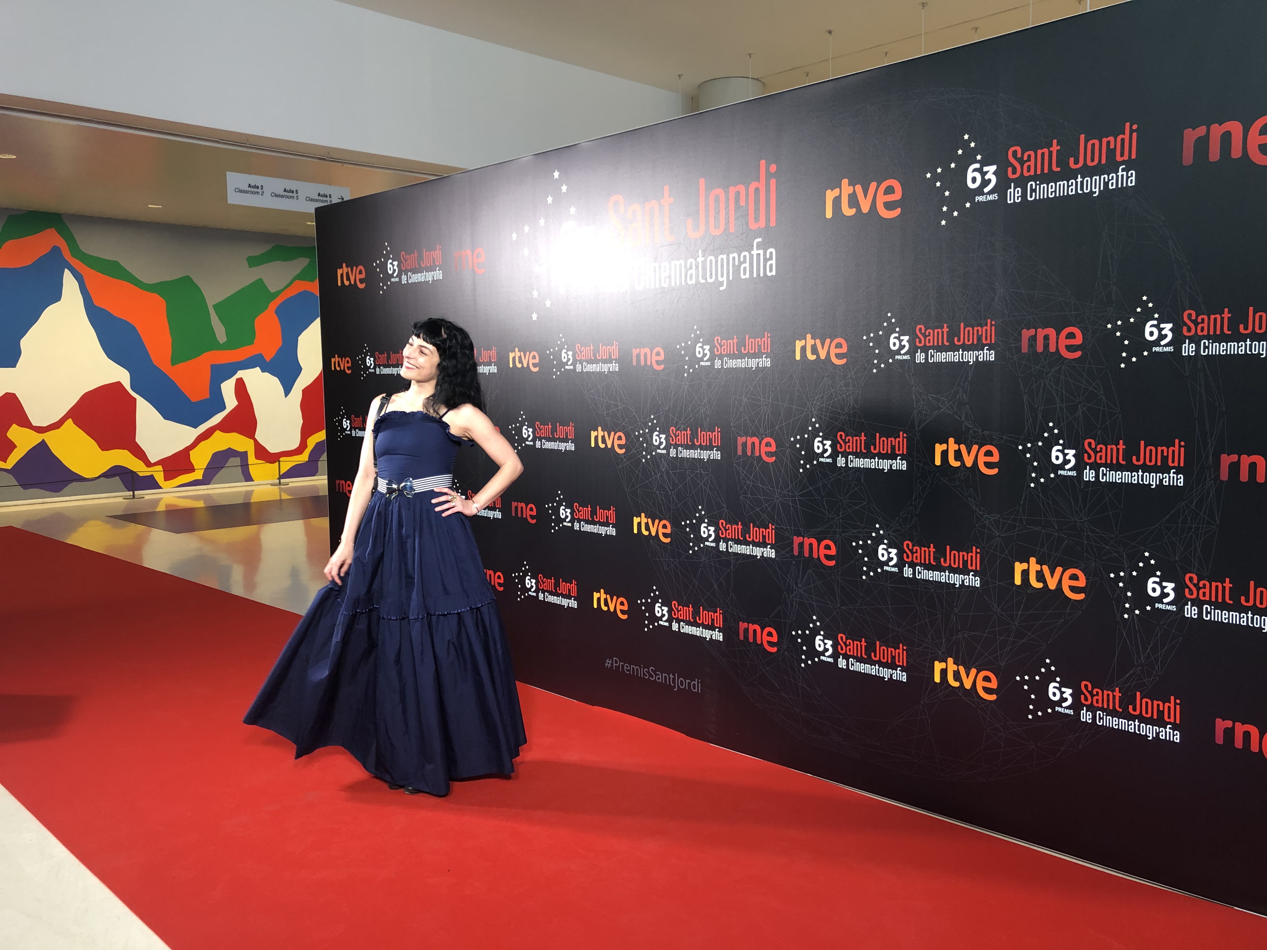 Así fue la Gala de la 63ª edición de los Premios RNE Sant Jordi de Cinematografía 6 Así fue la Gala de la 63ª edición de los Premios RNE Sant Jordi de Cinematografía - Roser Amills, escritora mallorquina