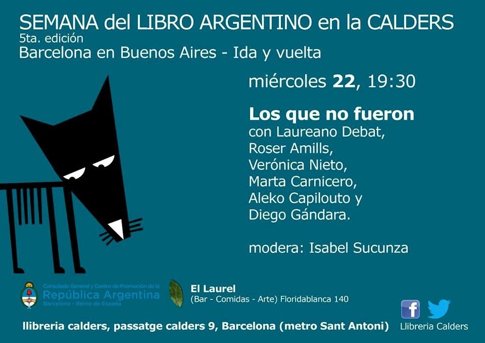 Roser Amills, presentación de Barcelona Buenos Aires en La Calders