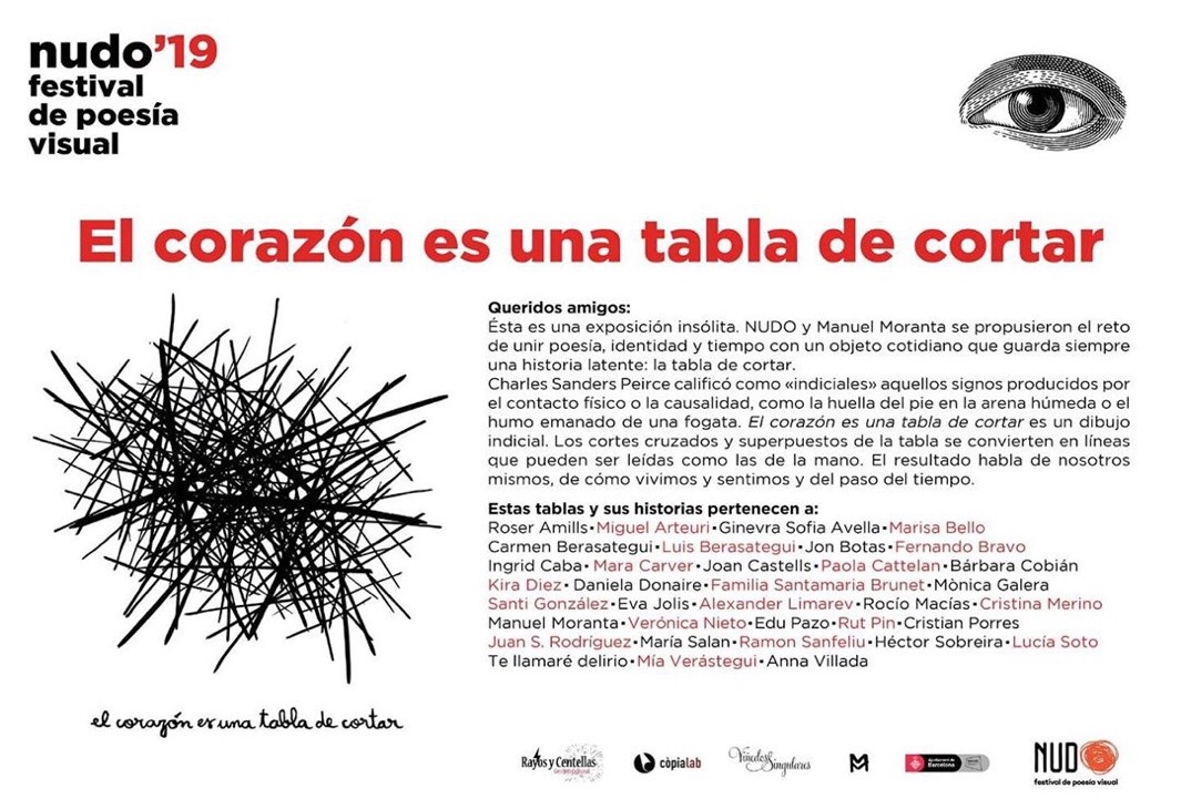 Exposición "El corazón es una tabla de cortar", en Fabra i Coats 1 Exposición "El corazón es una tabla de cortar", en Fabra i Coats - Roser Amills, escritora mallorquina
